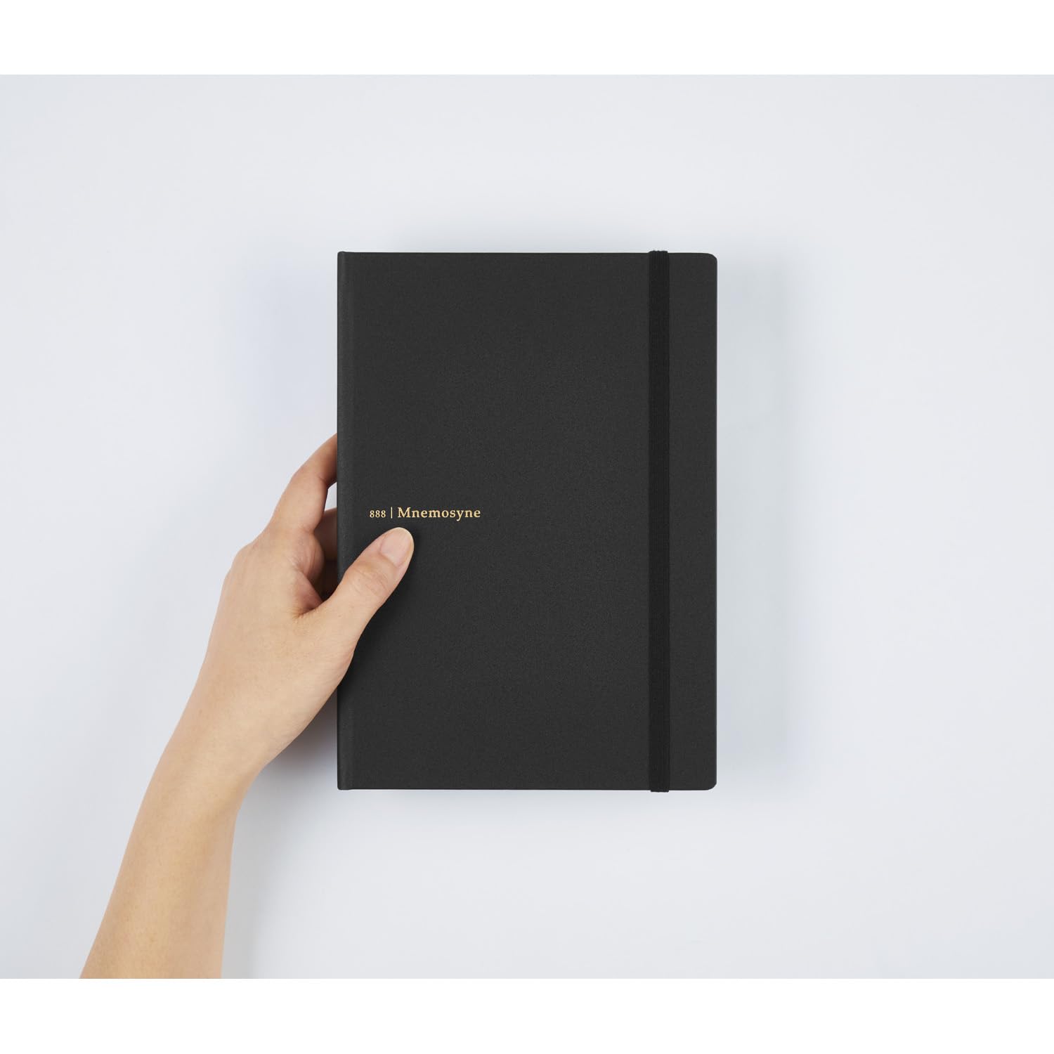 Maruman Mnemosyne Dot Grid Journal- A5, 8.5" x 6.02", 120 Sheets / 240 Pages, 5mm Doted Notebook, Book-bound With Premium Black Hardcover, Includes Bookmark & Elastic Closure, Made in Japan - Image 10