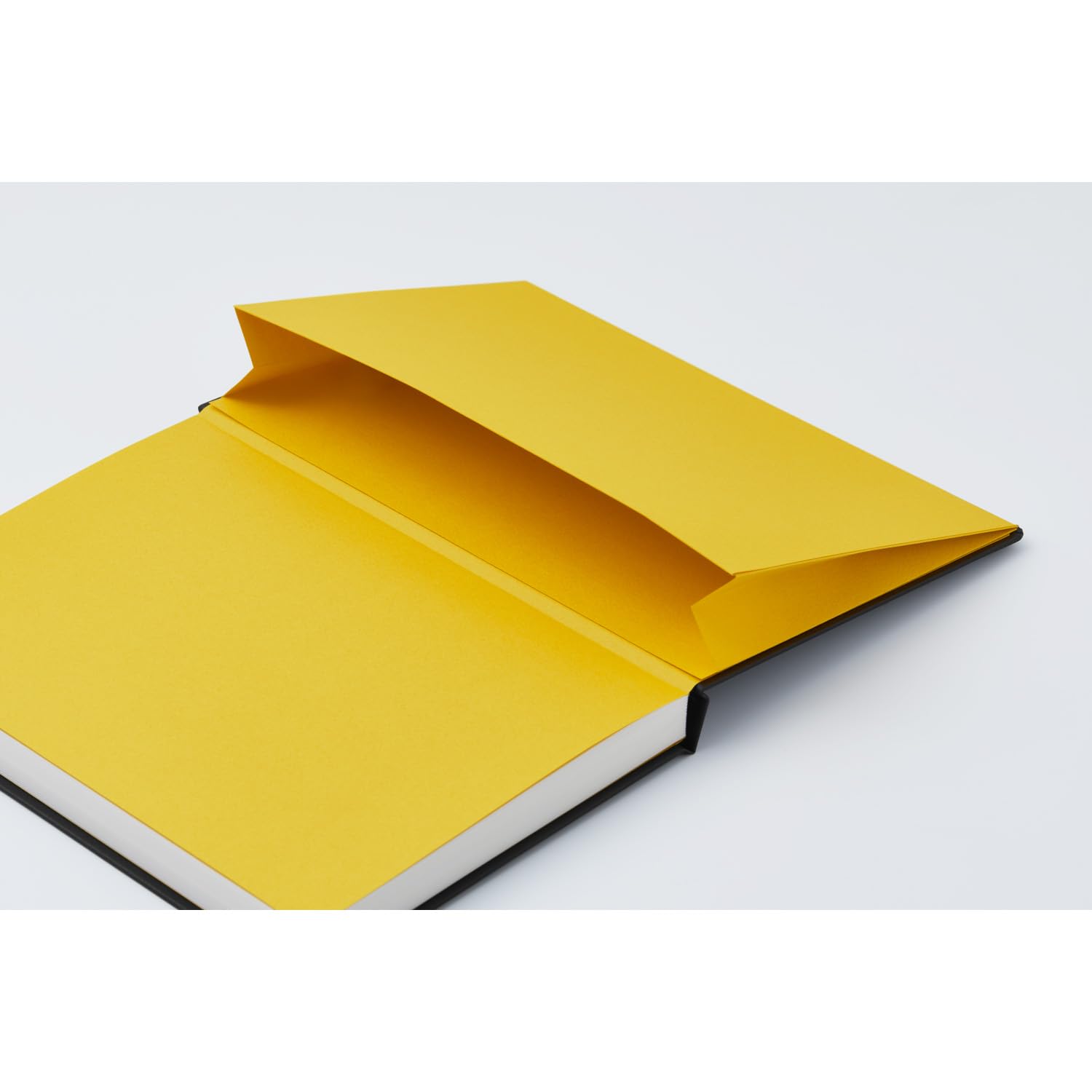 Maruman Mnemosyne Dot Grid Journal- A5, 8.5" x 6.02", 120 Sheets / 240 Pages, 5mm Doted Notebook, Book-bound With Premium Black Hardcover, Includes Bookmark & Elastic Closure, Made in Japan - Image 8