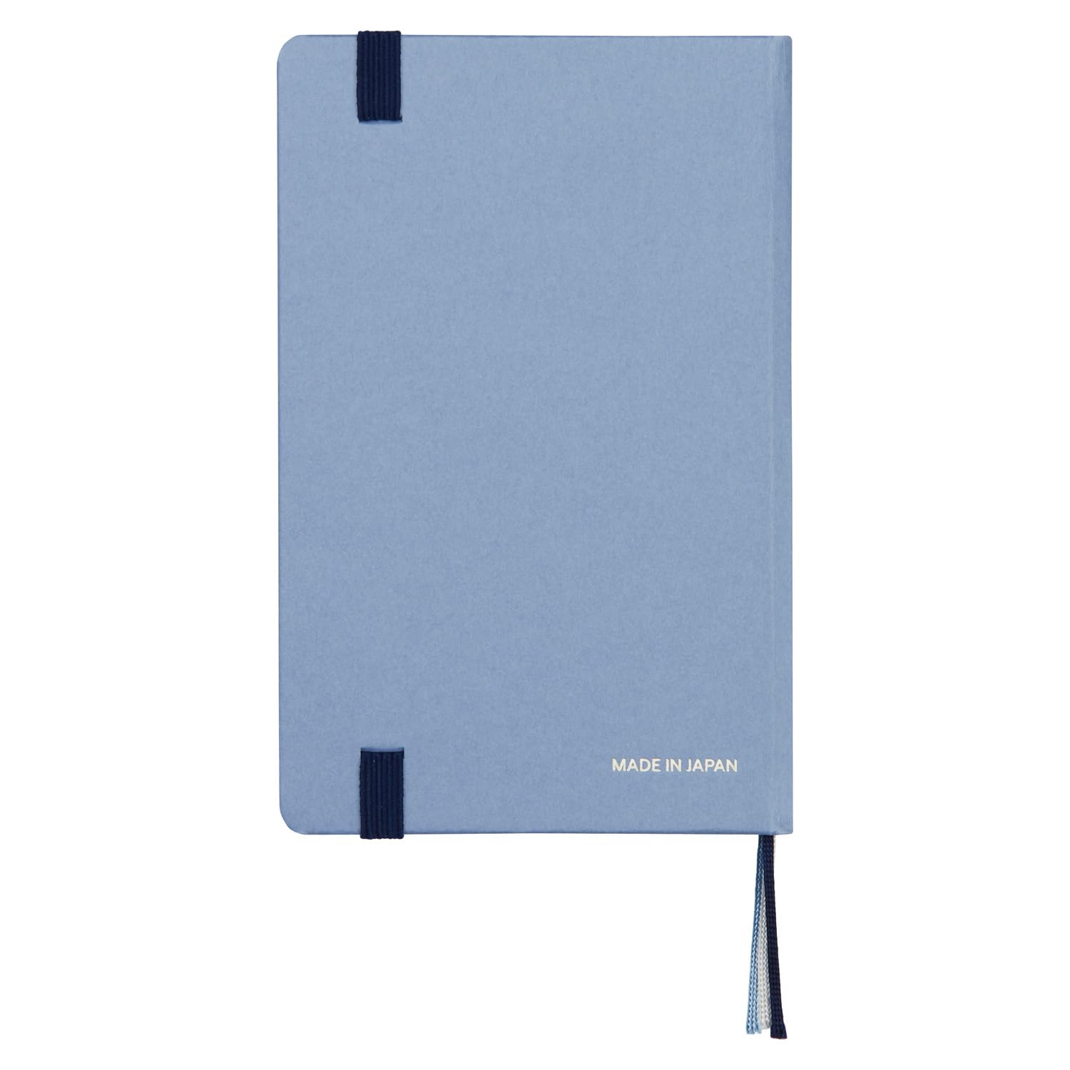 Maruman Mnemosyne Lined Journal- A6, 5.71" x 3.74", 80 Sheets / 160 Pages, 6.5mm Narrow Ruled Notebook, Book-bound With Premium Light Blue Hardcover, Includes Bookmark & Elastic Closure, Made in Japan - Image 3