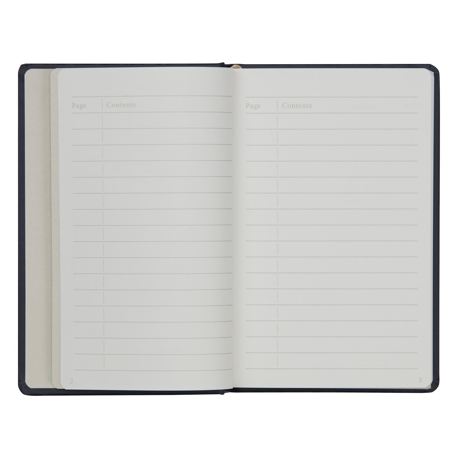 Maruman Mnemosyne Dot Grid Journal- A6, 5.71" x 3.74", 80 Sheets / 160 Pages, 5mm Doted Notebook, Book-bound With Premium Navy Hardcover, Includes Bookmark & Elastic Closure, Made in Japan - Image 6