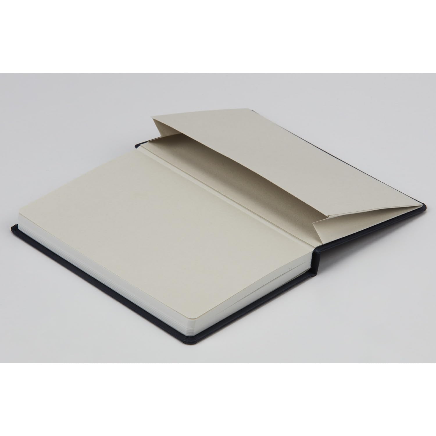 Maruman Mnemosyne Dot Grid Journal- A6, 5.71" x 3.74", 80 Sheets / 160 Pages, 5mm Doted Notebook, Book-bound With Premium Navy Hardcover, Includes Bookmark & Elastic Closure, Made in Japan - Image 9