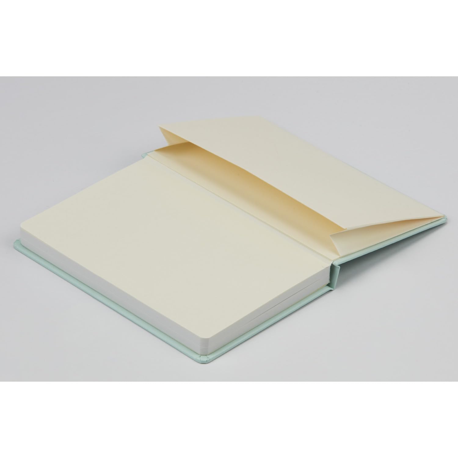 Maruman Mnemosyne Dot Grid Journal- A6, 5.71" x 3.74", 80 Sheets / 160 Pages, 5mm Doted Notebook, Book-bound With Premium Mint Green Hardcover, Includes Bookmark & Elastic Closure, Made in Japan - Image 9