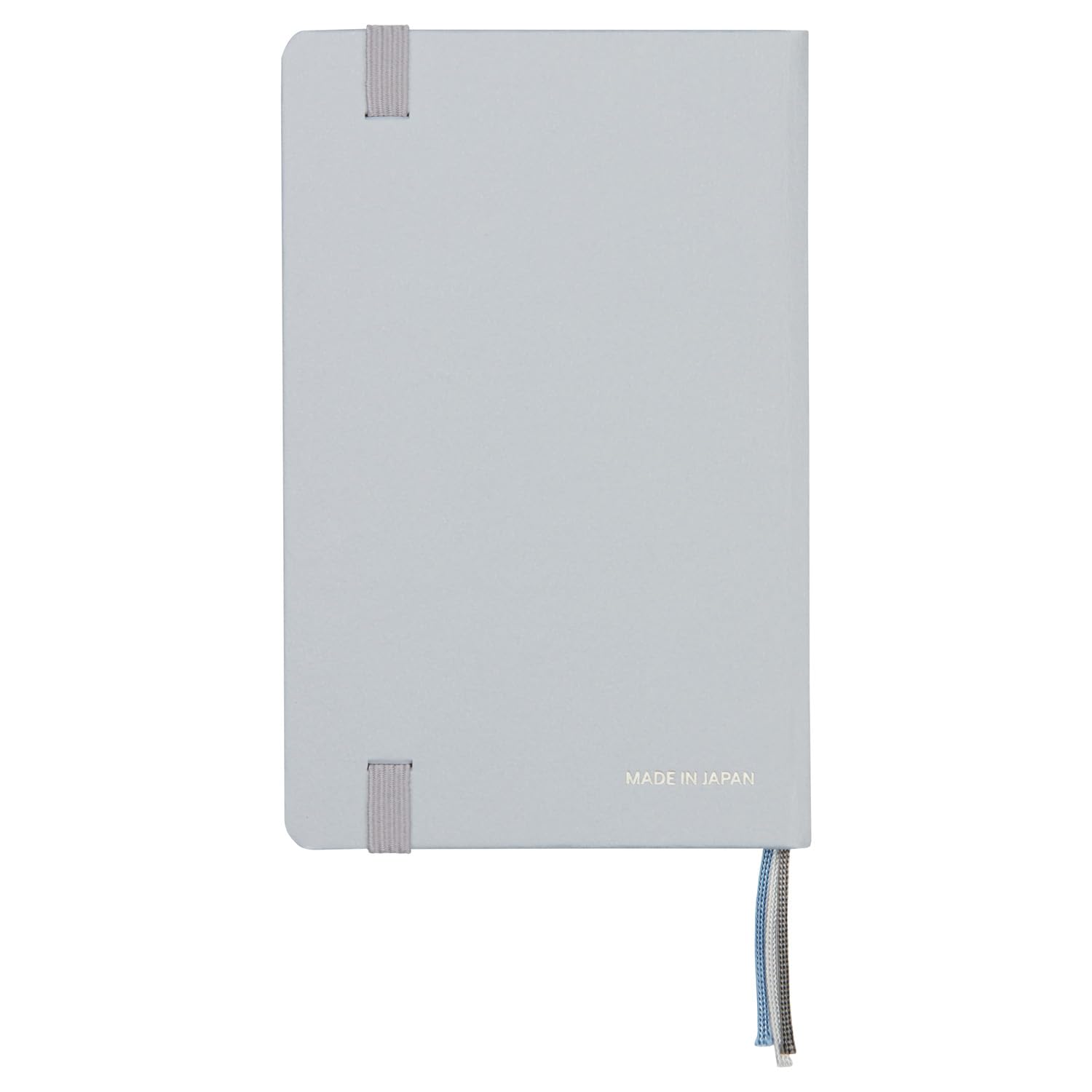 Maruman Mnemosyne Dot Grid Journal- A6, 5.71" x 3.74", 80 Sheets / 160 Pages, 5mm Doted Notebook, Book-bound With Premium Light Gray Hardcover, Includes Bookmark & Elastic Closure, Made in Japan - Image 3