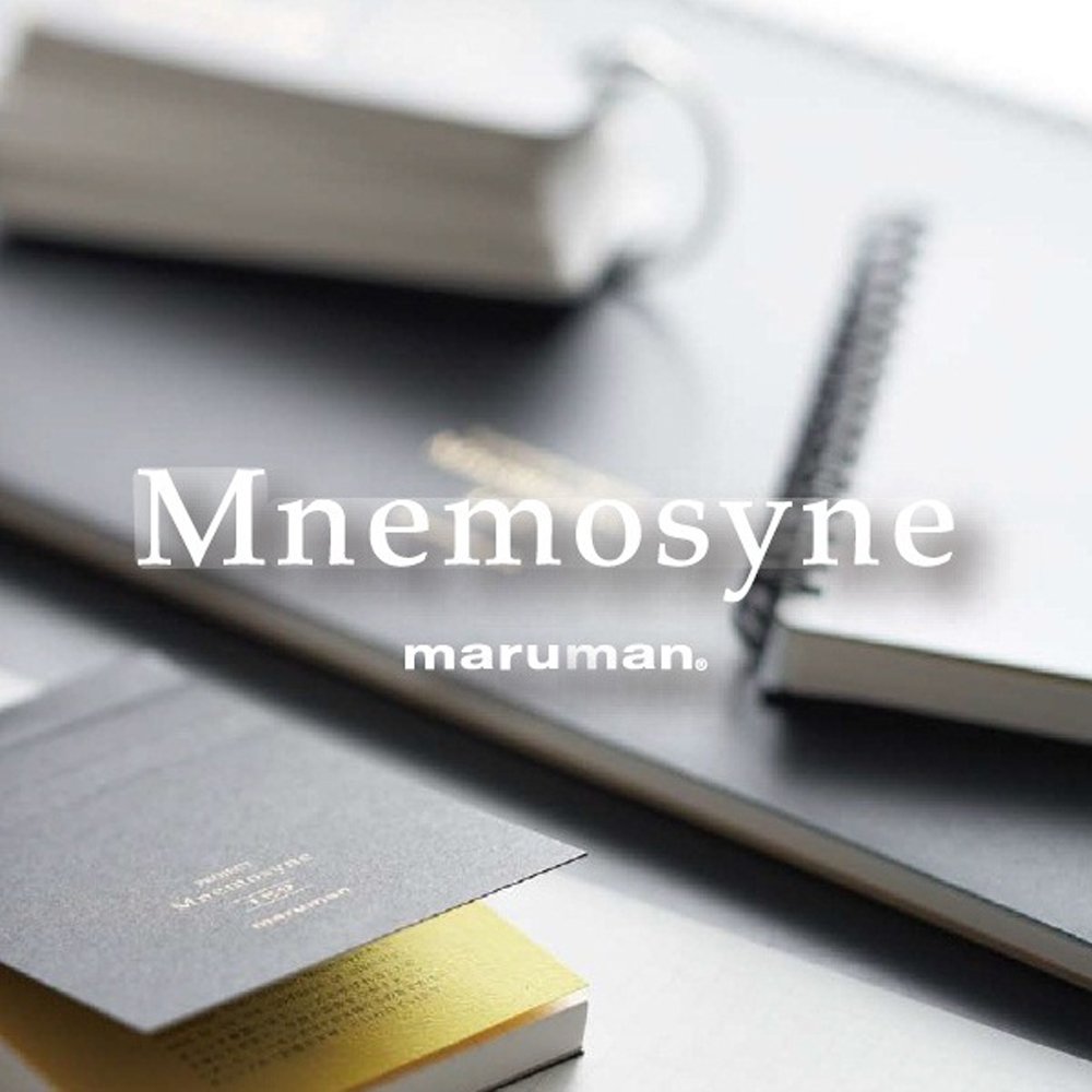 Maruman Mnemosyne Lined Memo Pad- A7, 2.91" x 4.13", 50 Sheets / 100 Pages, 5mm Ruled Notebook, Perforated Pages & Wire-Bound to Lay Flat, Black, Made in Japan - Image 7