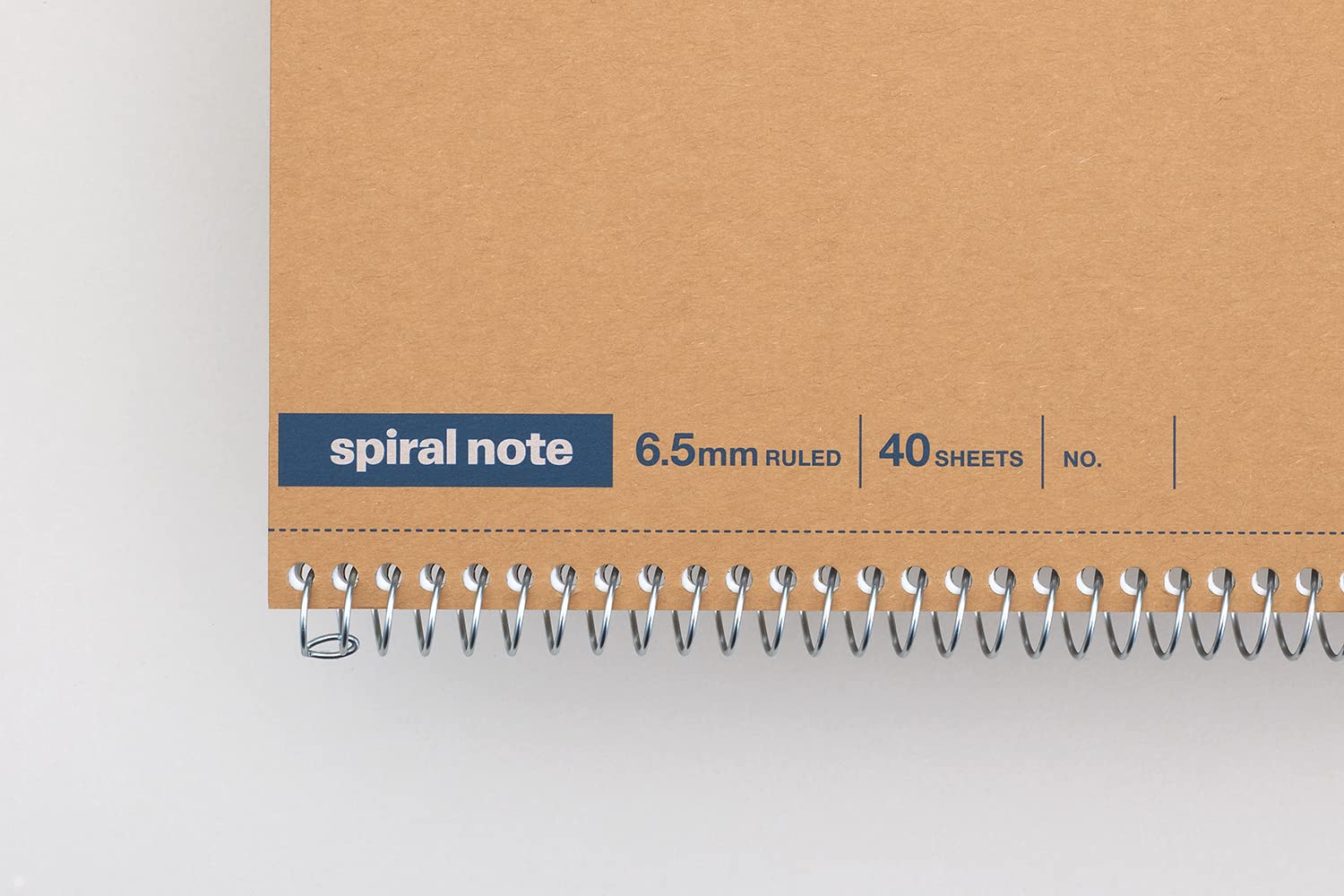 Maruman Spiral Note Basic Dot Grid Notebook- A4, 8.27" x 11.69", 80 Sheets / 160 Pages, 5mm Dotted Journal, Perforated Pages & Wire-Bound to Lay Flat, Sturdy Kraft Cover, Made in Japan - Image 4
