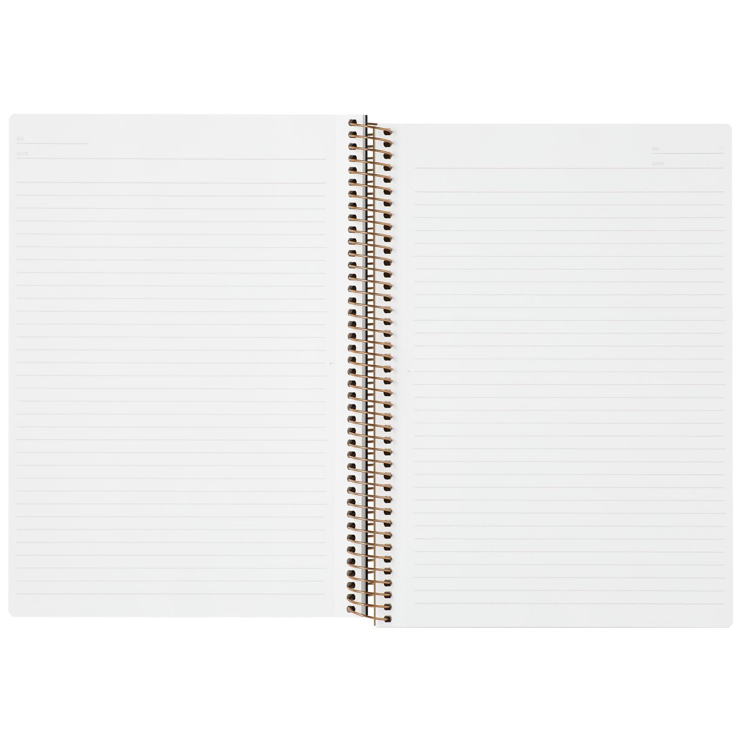 Maruman Spiral Note Basic Lined Notebook- B5, 9.92" x 7.44", 150 Sheets / 300 Pages, 6.5mm Narrow Ruled Journal, Perforated Pages & Wire-Bound to Lay Flat, Sturdy Black Kraft Cover, Made in Japan - Image 3
