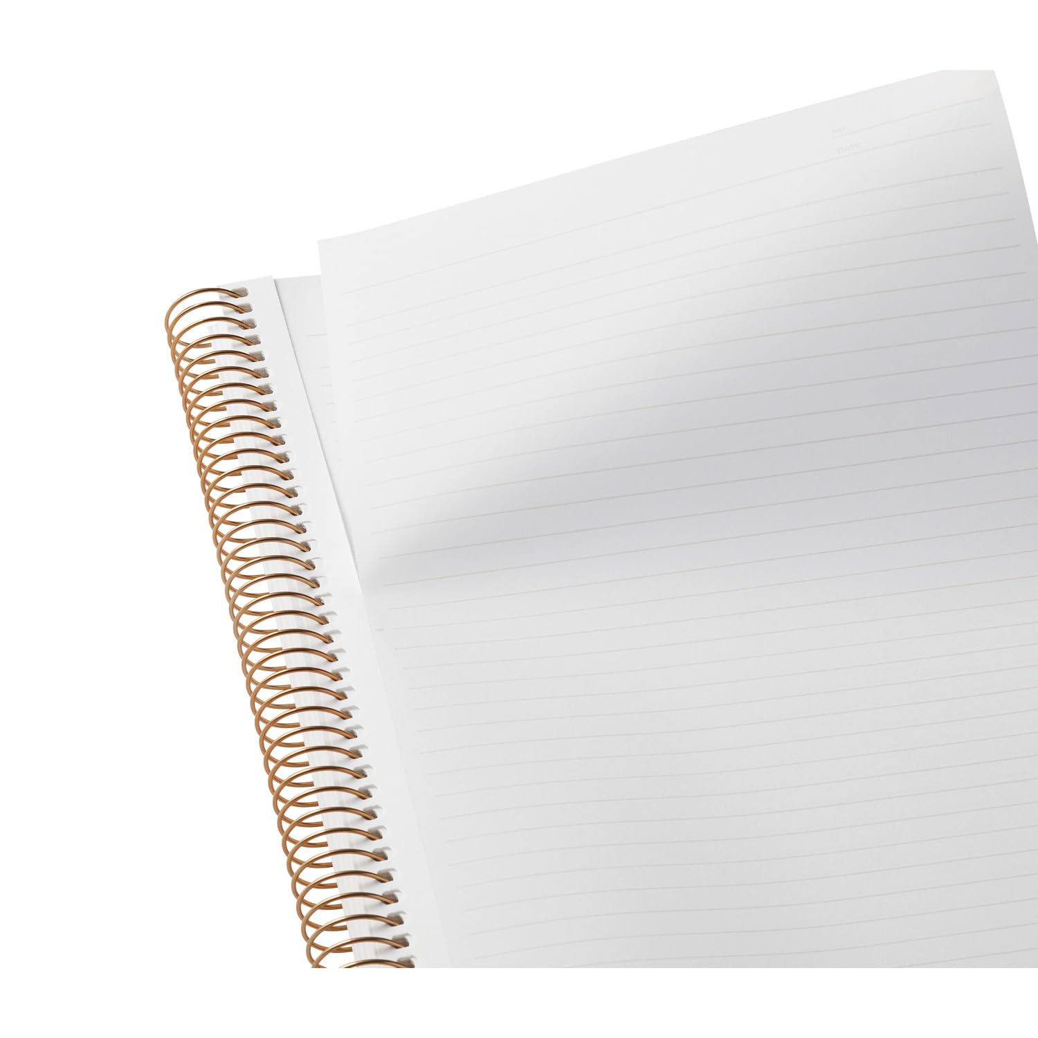 Maruman Spiral Note Basic Lined Notebook- B5, 9.92" x 7.44", 150 Sheets / 300 Pages, 6.5mm Narrow Ruled Journal, Perforated Pages & Wire-Bound to Lay Flat, Sturdy Black Kraft Cover, Made in Japan - Image 5