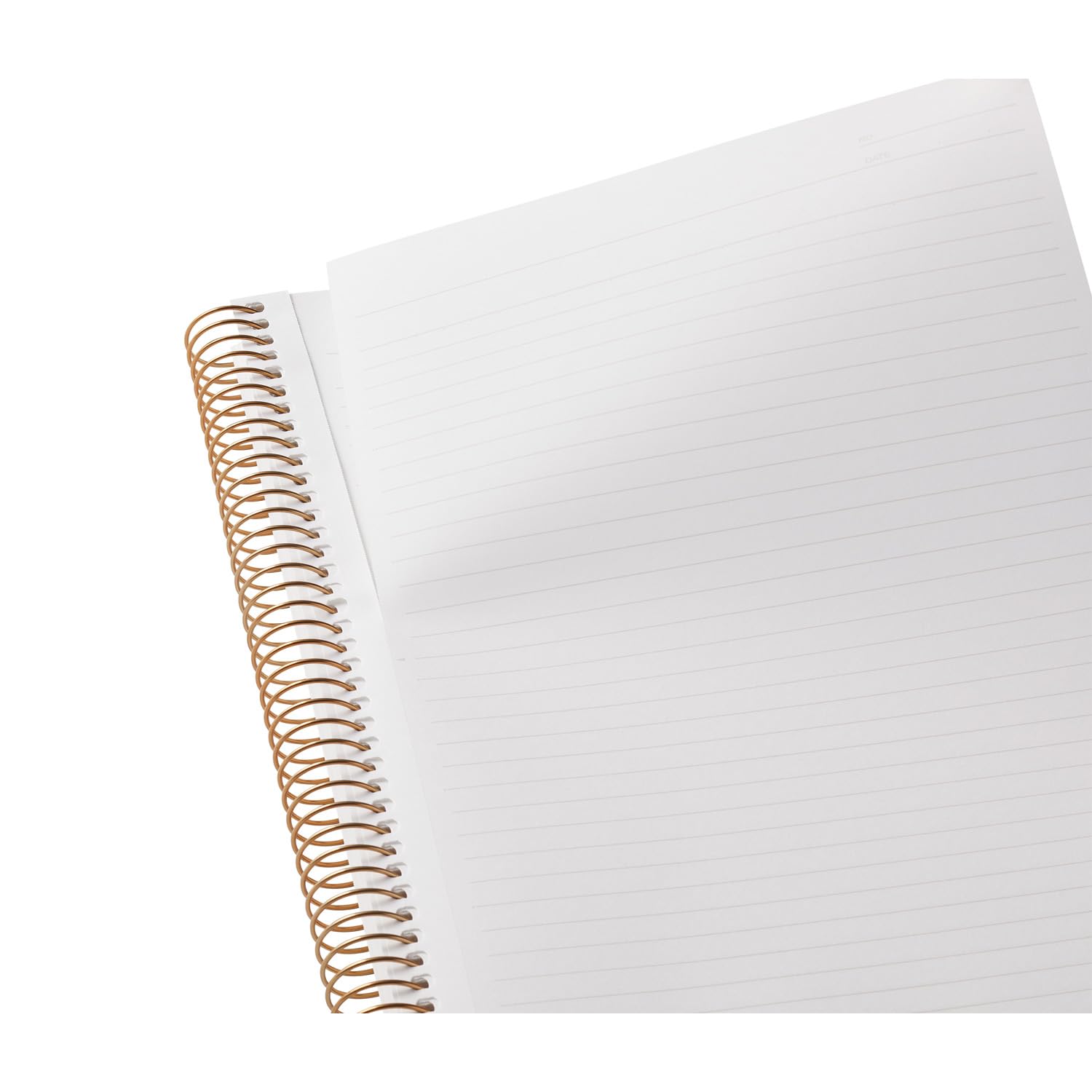 Maruman Spiral Note Basic Lined Notebook- B5, 9.92" x 7.44", 150 Sheets / 300 Pages, 6.5mm Narrow Ruled Journal, Perforated Pages & Wire-Bound to Lay Flat, Sturdy Gray Kraft Cover, Made in Japan - Image 5