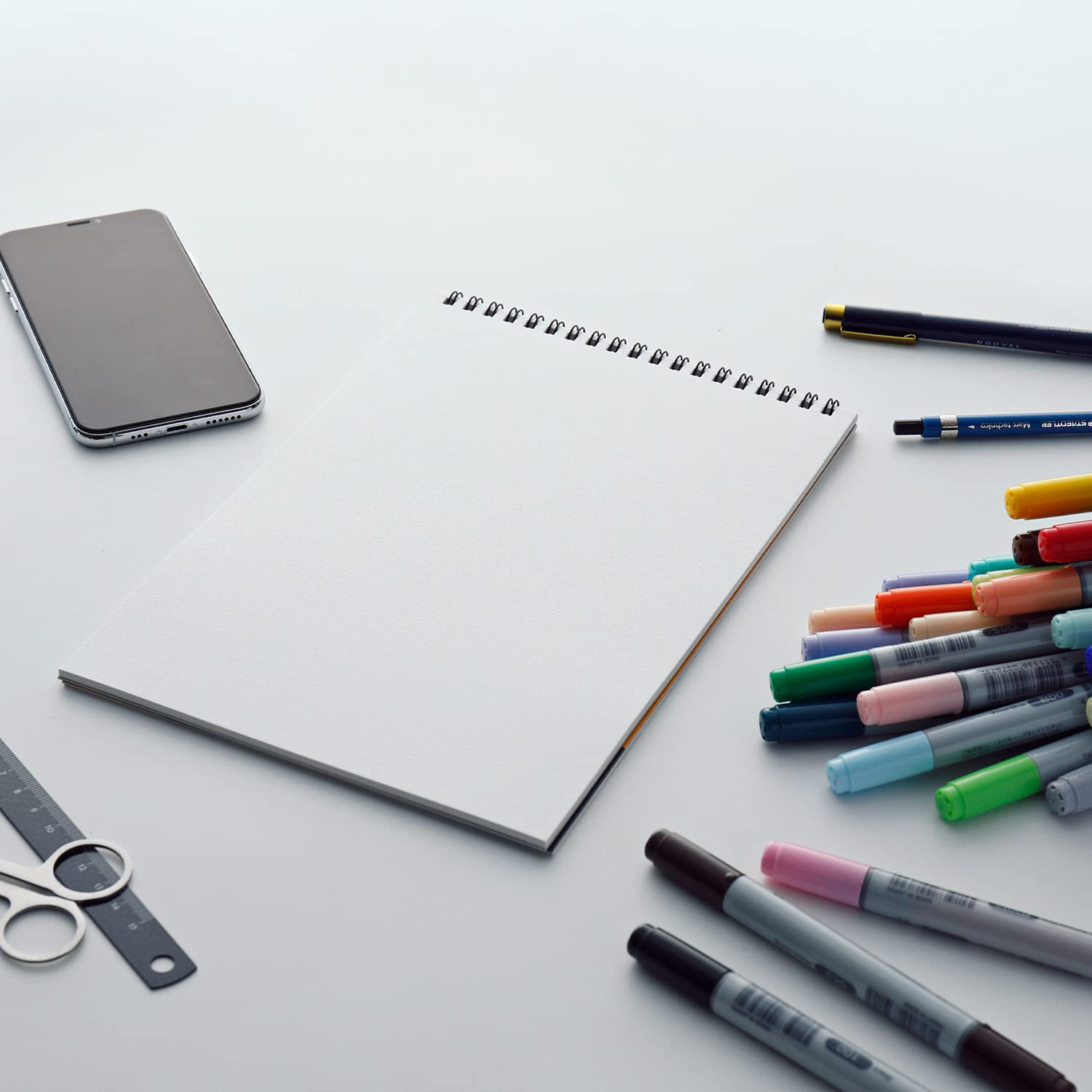 Maruman Sketchbook Coloring Books Pattern Series A3 5 Reams s115x5 Set - Image 11