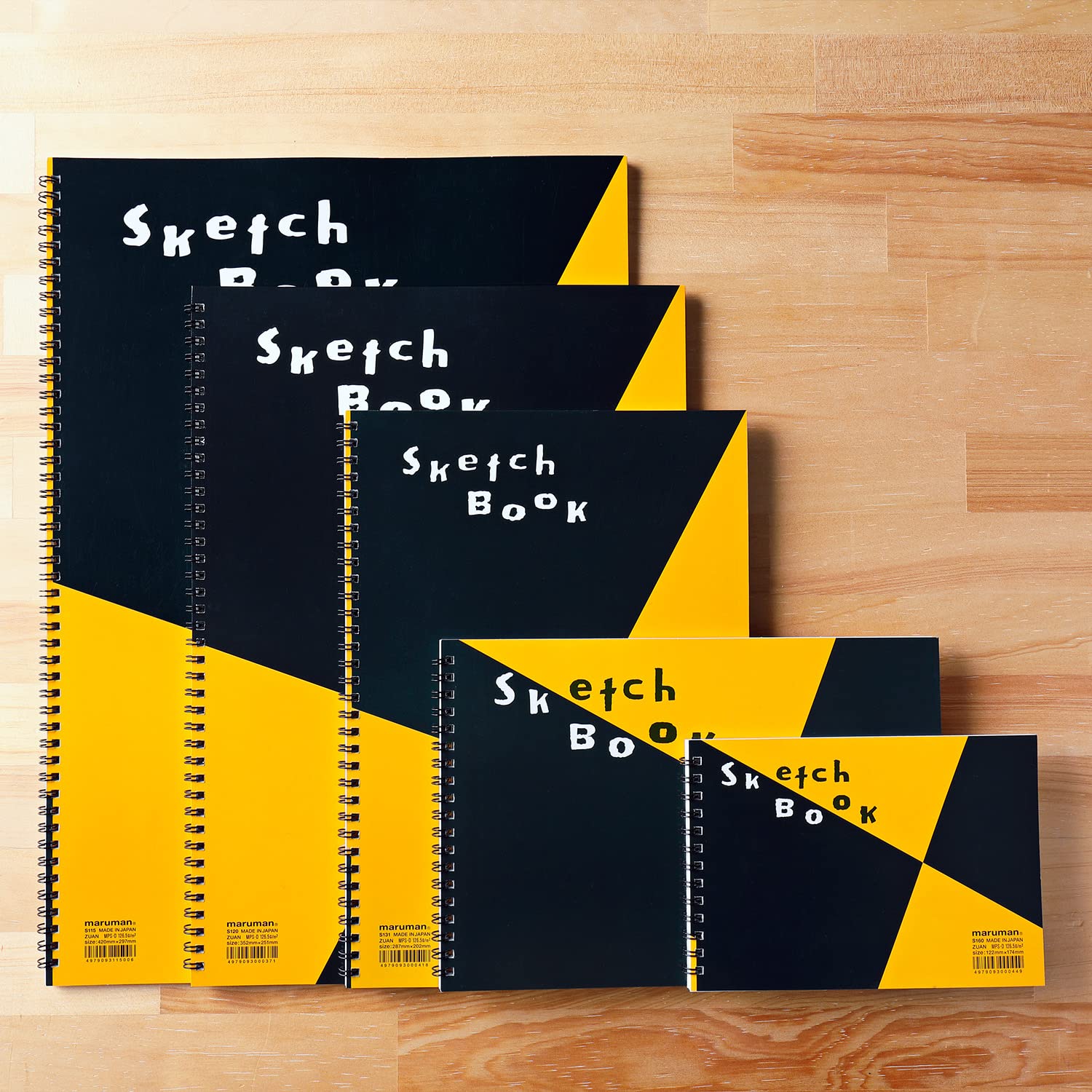 Maruman Sketchbook Coloring Books Pattern Series A3 5 Reams s115x5 Set - Image 10